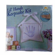 Lil Hands Keepsake Kit Pink  Blue paints Included