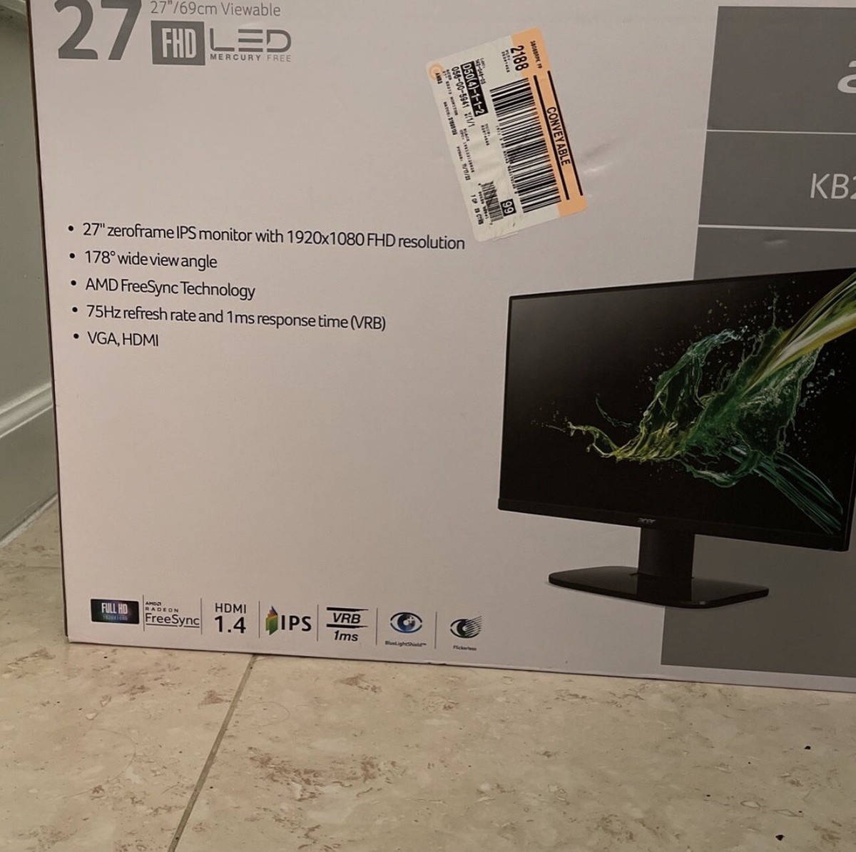Acer KA272bi 27 