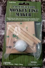 Parachute Cord Monkey Fist Maker W/Instruction Card