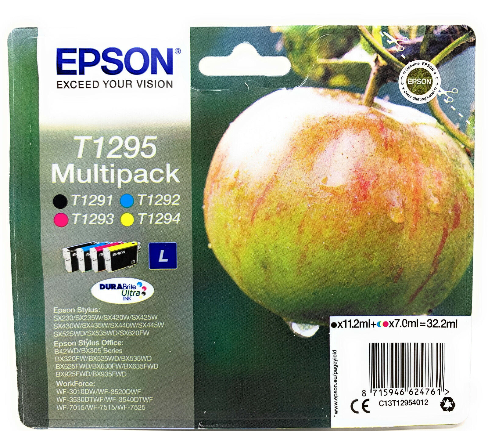 CARTOUCHES RECHARGEABLES EPSON T1295
