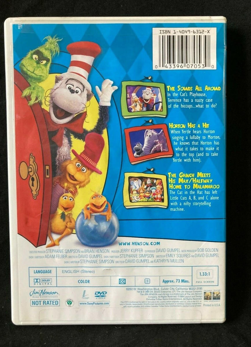 The Wubbulous World of Dr. Seuss The Cat's Musical Tales DVD 2004