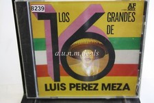Los 16 Grandes De Luis Perez Meza , Music CD (NEW)