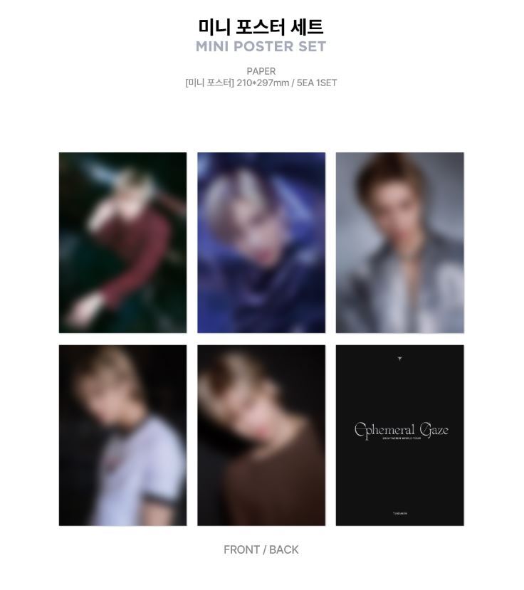SHINee TAEMIN [ Ephemeral Gaze ] 2024 World Tour WITHMUU