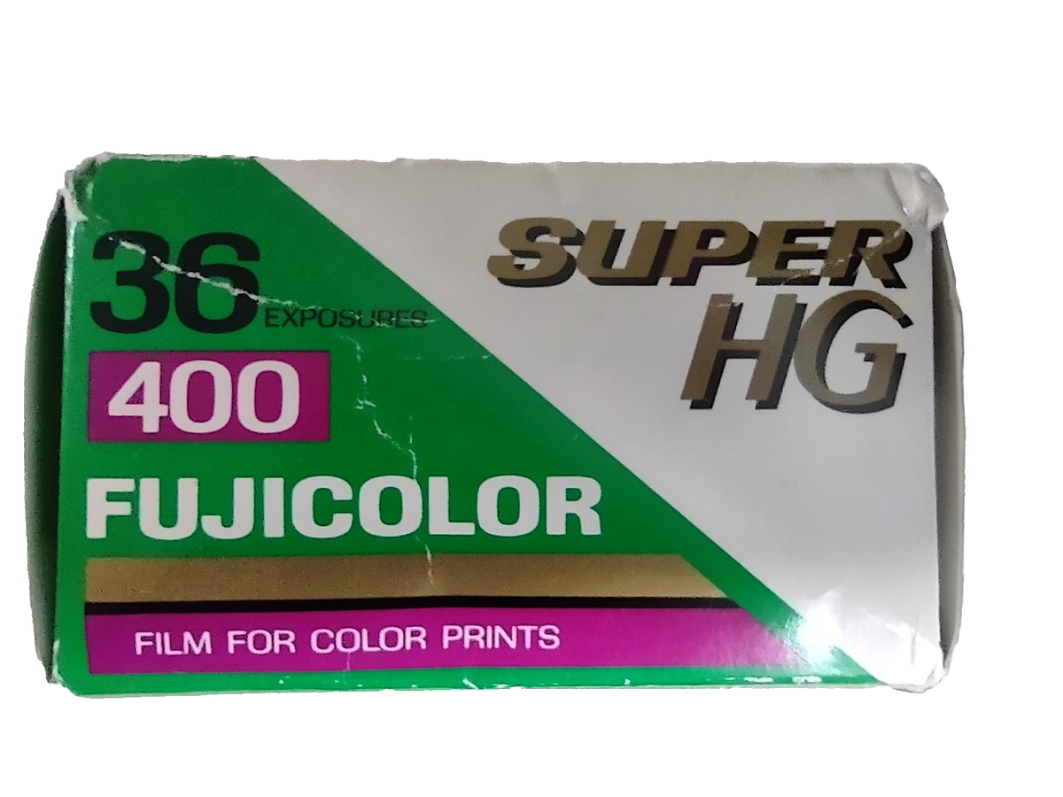 Fujicolor Super HG 35mm Fuji Film 400 Expired 36 exposures New Old Stock
