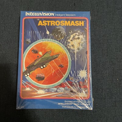 NEW IN BOX SEALED NIB Intellivision ASTROSMASH Mattel Electronics 3605 1981