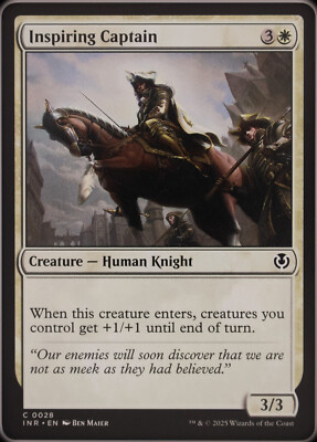 MTG Innistrad Remastered - Inspiring Captain - Regular
