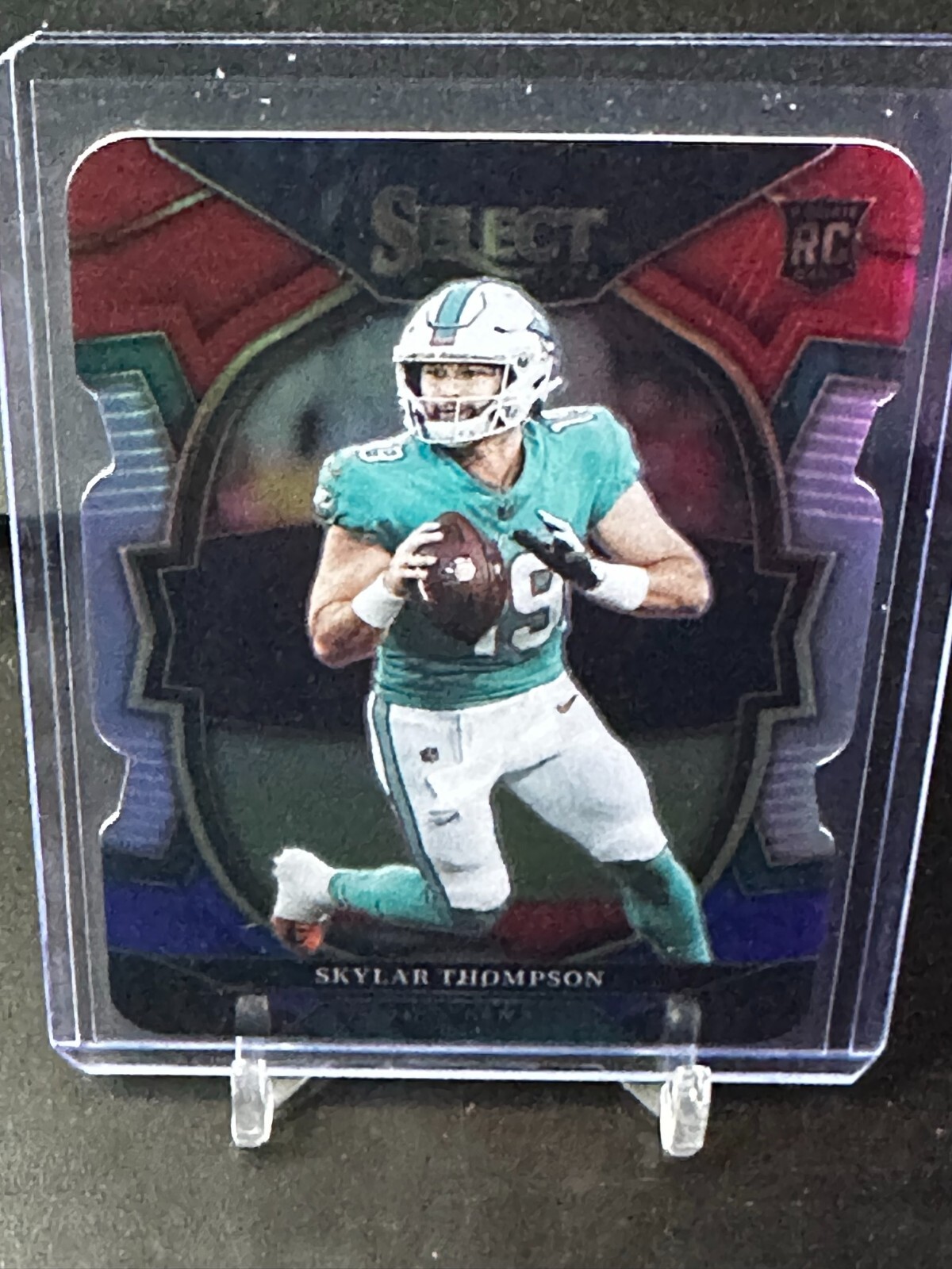 2022 Select RC Red Blue Concourse Die-Cut Rookie Prizm #96 Skylar Thompson