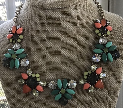 Stella \u0026 Dot Turquoise, Coral, Green 