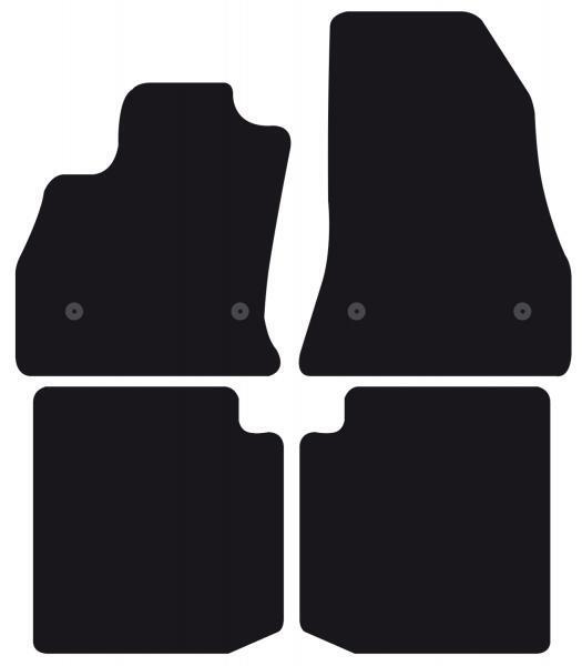 Tappeti moquette Tailor FIAT 500L 17>19, 19> - 500L Wagon 17> 2104653
