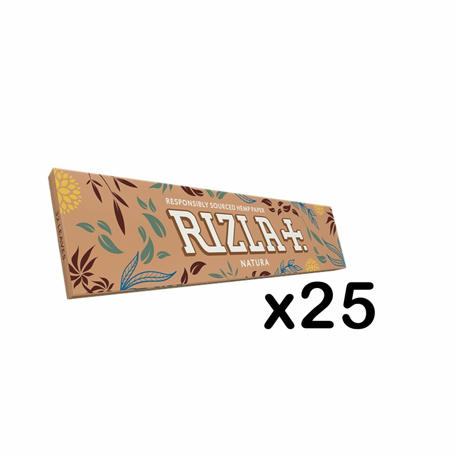 Rizla Natura Hemp King Size Slim Rolling Paper ( 25 Booklets)
