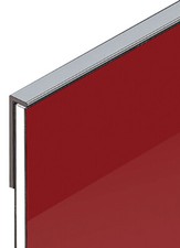 Accessories For AluSplash Splashbacks Silver, Black, Brass Or Antracite