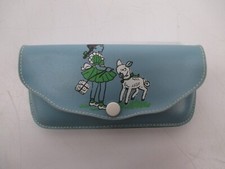 Vtg NOS Fidelity USA Kids Child Eye Glasses Storage Case Mary  Little Lamb Blue
