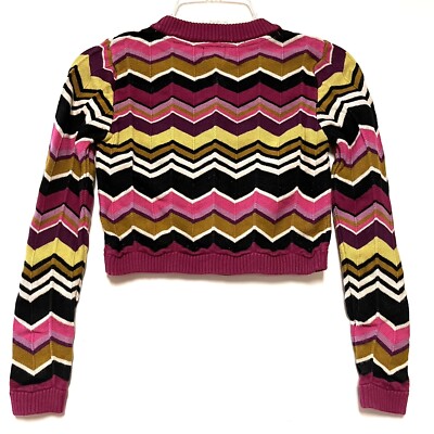 Missoni for Target Girls Chevron Cardigan Sweater Size Small