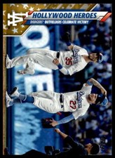 Hollywood Heroes 2020 Topps Gold Stars #298 Dodgers ID:28110