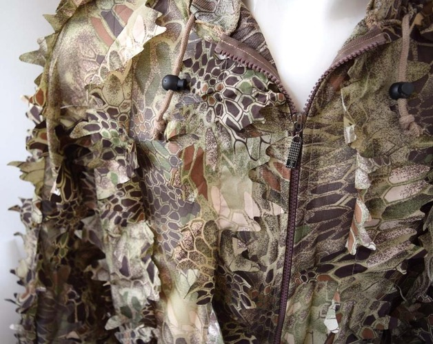 3D Leaf Camouflage Ghillie Suit Bionic Training Sniper Clothes Military