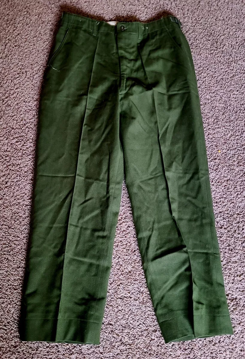 US ARMY FIELD TROUSERS PANTS M1951 M51 1950'S KOREAN WAR SIZE 36