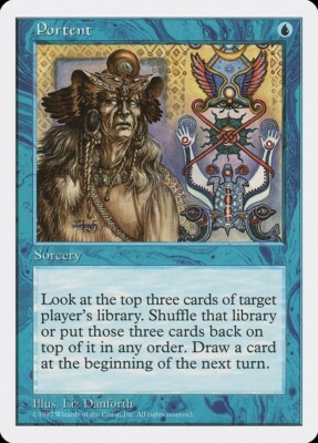 5th Edition Portent MTG Magic the Gathering NM