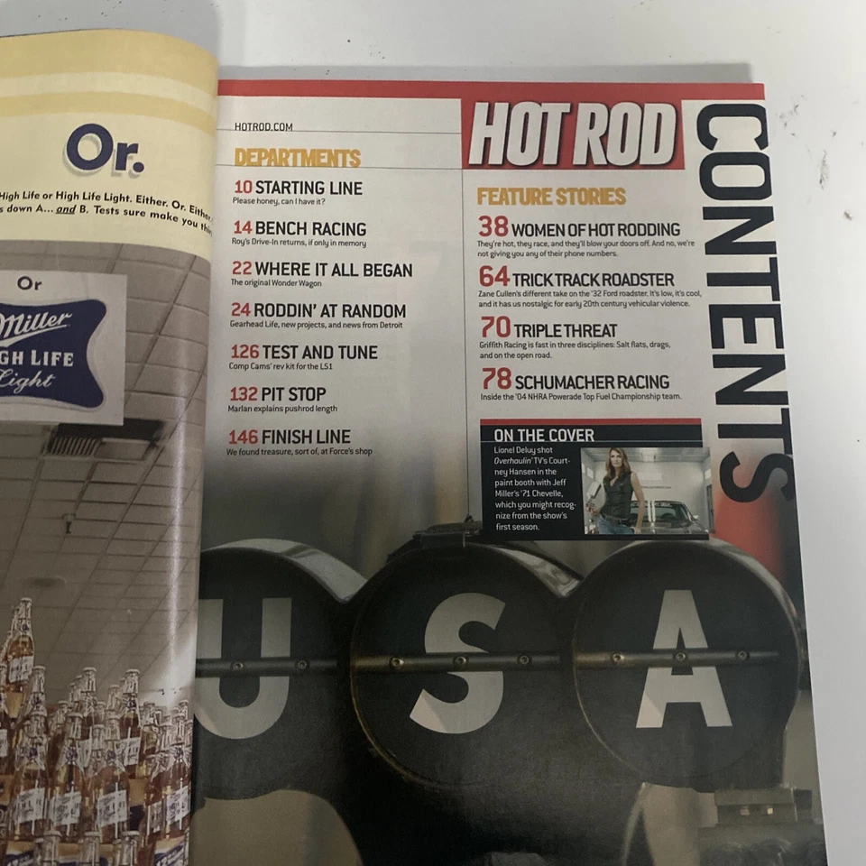 2005 Apr Hot Rod Magazine Women Hot Rod (MH428) - Image 2 of 3