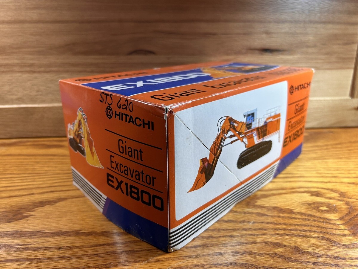 ミニカー HITACHI1800 Hitachi EX1800 Giant Excavator Front Shovel - Shinsei 1:60