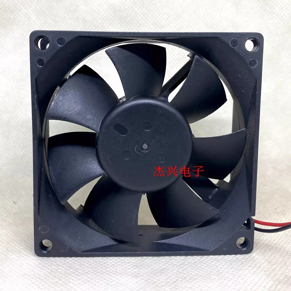 ADDA AD0824HB-A70GL DC24V 0.16A 80*80*25MM 2-Wire Dual Ball Cooling Fan - Image 2 of 2