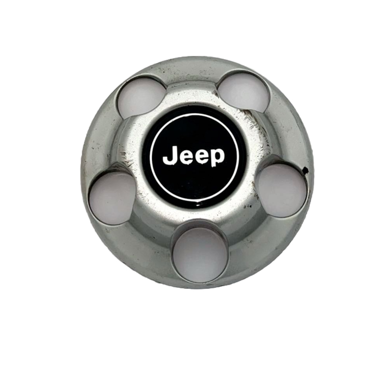 Jeep Center Hub Cap 52057618 52057619 Silver Jeep Cherokee XJ Center