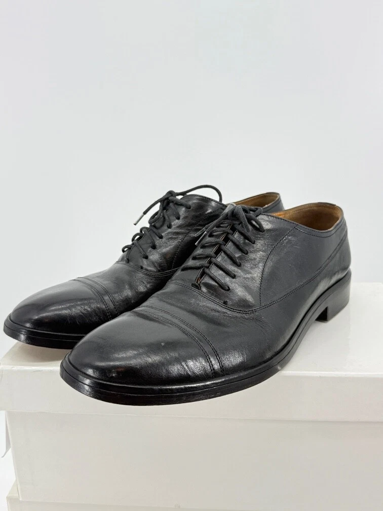Maison Margiela Cap Toe Oxford in pelle taglia 42 (US9) made in Italy derby