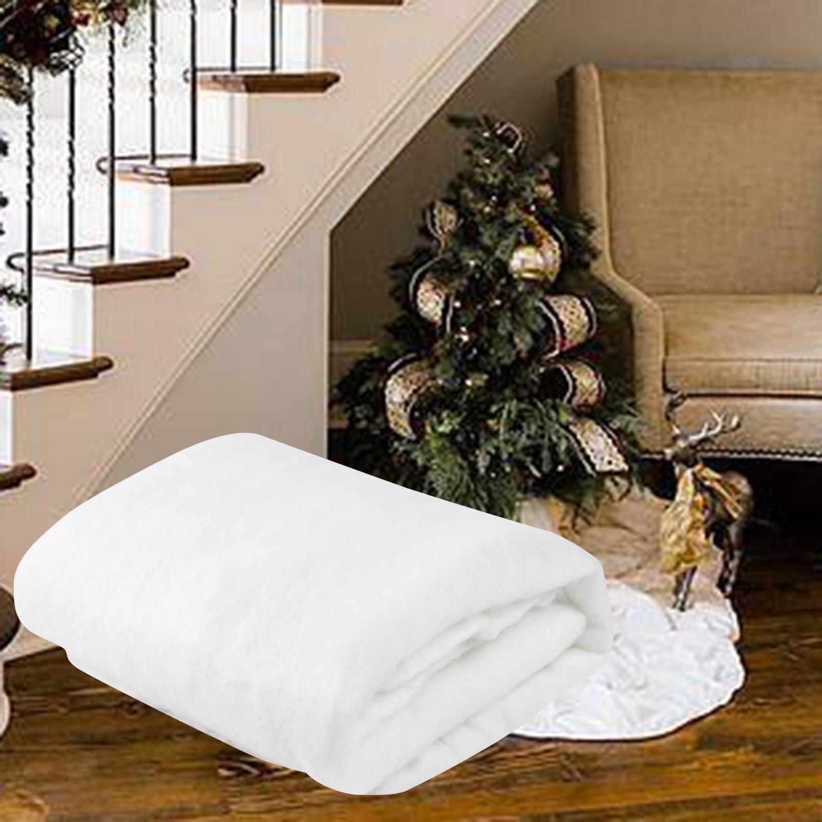 Christmas Snow Blanket for Village Display Holiday Winter Decor Party