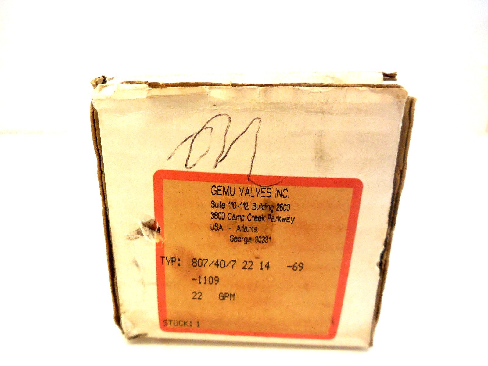 Gemu 80740D72214691109 Inline Flow Meter for sale online eBay