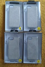 Design By Tortoise iPhone Luxury Suede Look Case Covers X 4 (iPhone 6/6S & 7) 