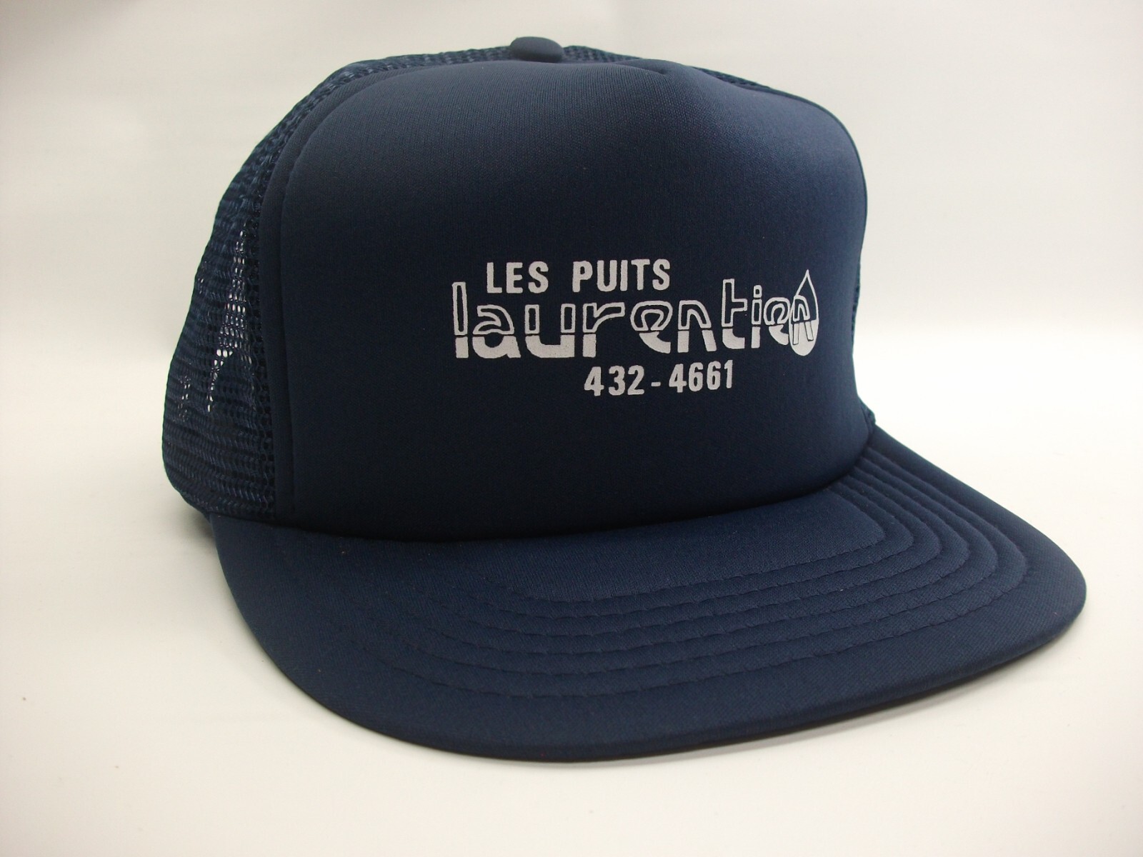 Les Puits Laurentien French Francais Hat Vintage Dark… Gem