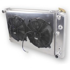 4 Row Aluminum Radiator Shroud Fan for 1970-1981 Chevy Camaro/78-87 Monte Carlo