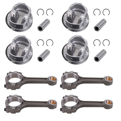 Kit de varilla de conexión de pistones y anillos apto para Buick Chevrolet GMC Saturn 2,4 L - Imagen 7 de 24