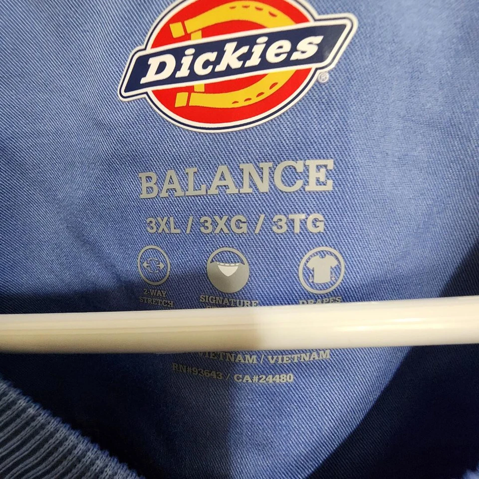 CHAQUETA DICKIES MEDICAL CONTEMPORÁNEA EQUILIBRIO CREMALLERA FRONTAL 3XL Foto 3 de 4