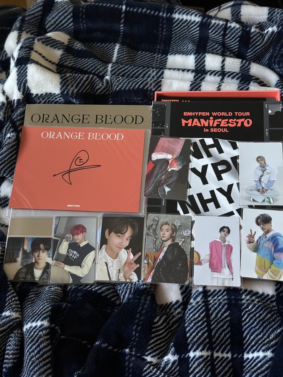 Signed Jungwon Enhypen Album Bundle (Inclusions Shown) | eBay