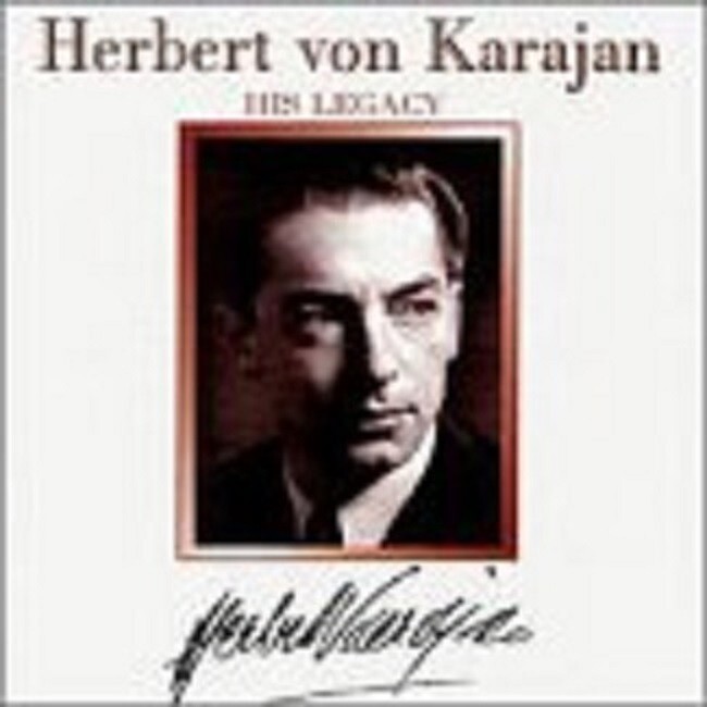 ミュージック HERBERT VON KARAJAN HIS LEGACY Karajan: His Legacy (CD, Jun-1999, BCI Music (Brentwood