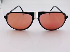 Vintage Oliver Winston OW30 Black Pilot Sunglasses FRAMES ONLY USA
