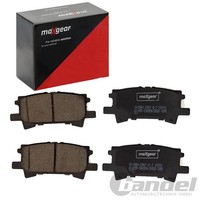 Maxgear BremsbelÄGe Satz Hinterachse Passend FÜR Lexus Rx Toyota Highlander |