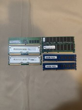 Mixed Desktop RAM Lot DDR4 DDR3 DDR2 RDRAM Un...