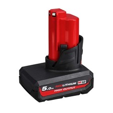 Milwaukee M12 HB5 12v 5.0Ah HIGH OUTPUT Li-Ion Battery 4932480165