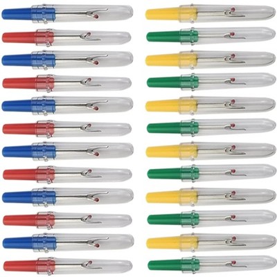 40PCS Seam Rippers Sewing Remover Thread Unpicker with Plastic Cover for Sewi...