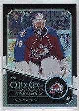 2011-12 O-Pee-Chee Rainbow Foil Black Border 84/100 Brian Elliott #62 2a8