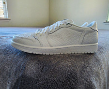 Nike Air Jordan 1 Retro Low NS Triple White 2025 872782-100 Men's Size 10.5 New