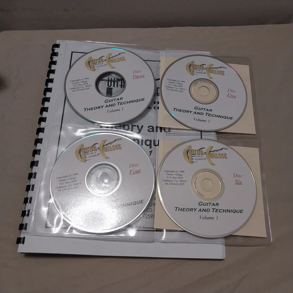 1999 Guitar Theory And Technique Volume 1 By Rich Severson Home Study Course GUC - Image 2 of 4