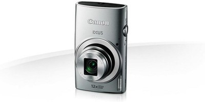 Canon IXUS 170 (20 Megapixel, 12x optischer Zoom) Farbe Silber SD Slot