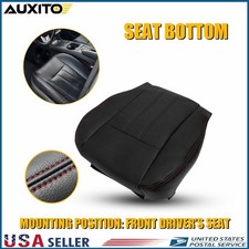 For 2008-2020 Dodge Grand Caravan Left Front Bottom Leather Seat Cover Red Seam For 2008-2020 Dodge Grand Caravan Left Front Bottom Leather Seat Cover Red Seam