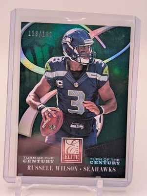 RUSSELL WILSON 2014 Elite Turn Of The Century Green /199