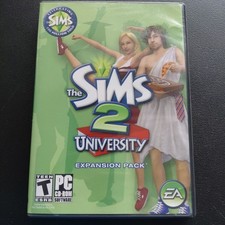 The Sims 2 University Expansion Pack for PC 2006 CD, 2-Disc Set