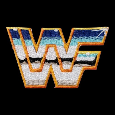 #ad Vintage WWF WWE Patch. Wrestling. Embroidered. Iron On. 3quot;x1.75quot; $8.99