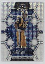 2023 Panini Mosaic White Mosaic Prizm /25 Jack Youngblood #142 HOF rf2