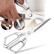 Stainless Steel Kitchen Shears Heavy Duty Scissors for Meat Fish Bones Walnuts